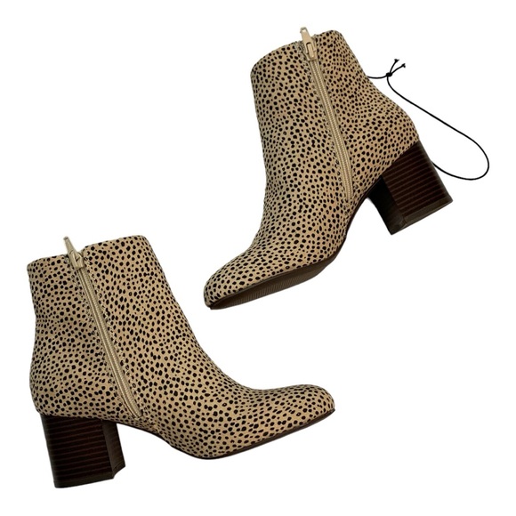 Loft Cheetah Print Ankle Boots - Picture 2 of 8